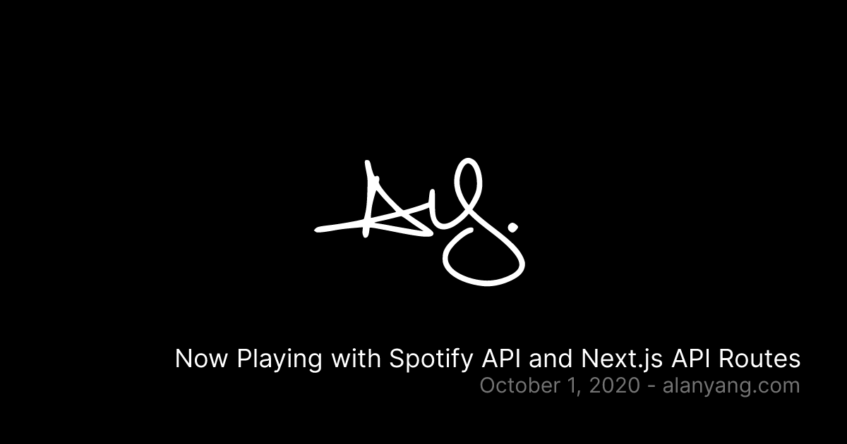 Now Playing with Spotify API and Next.js API Routes