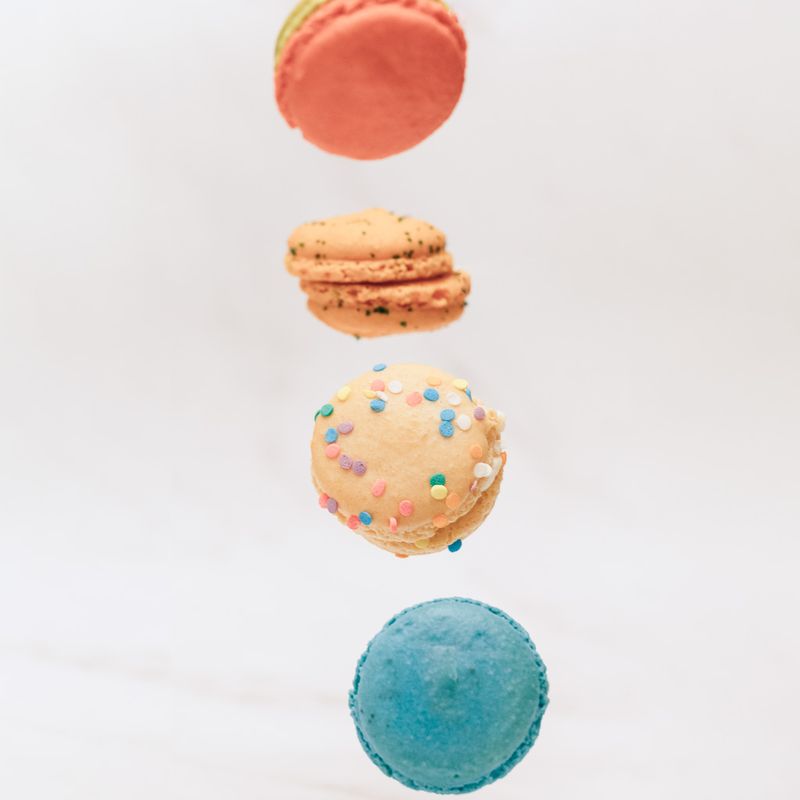 Floating Macarons